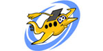 bird flying with a graduation cap. 