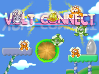 Volt connect picture of cartoon creatures. 