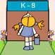 K-8 with little girl 